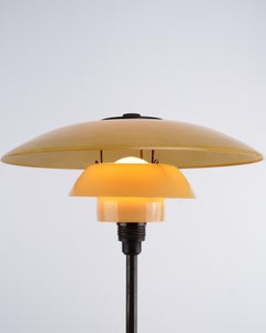 PH 3/2 with Yellow Painted Shades by Poul Henningsen for Louis Poulsen, 1930s