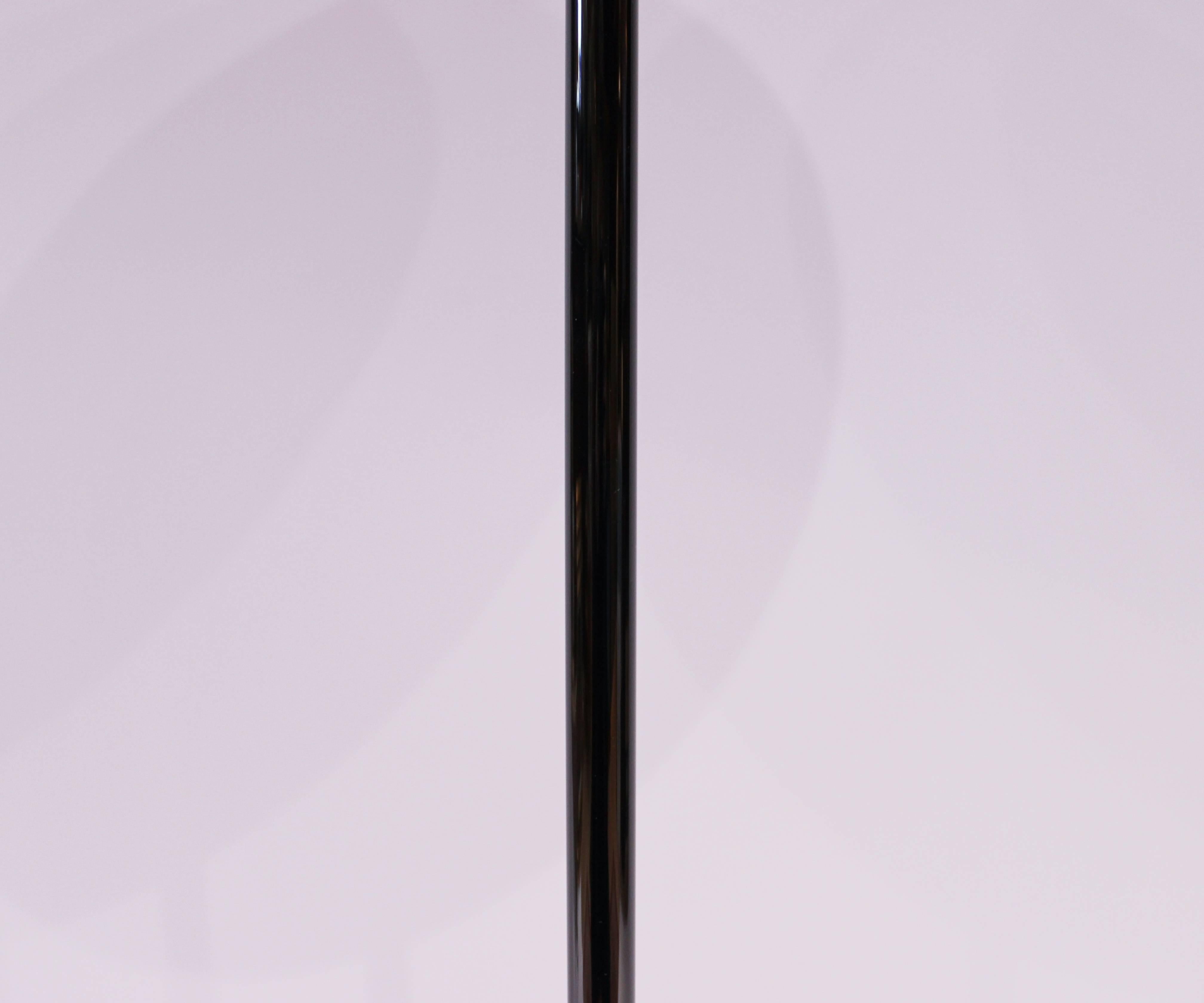 Ph 3½-2½ Lampadaire avec cadre en acier noir métallisé par Pou Henningsen en vente 1