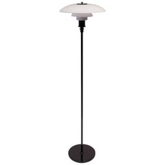 Ph 3½-2½ Floor Lamp with Frame of Black Metallic Steel by Pou Henningsen
