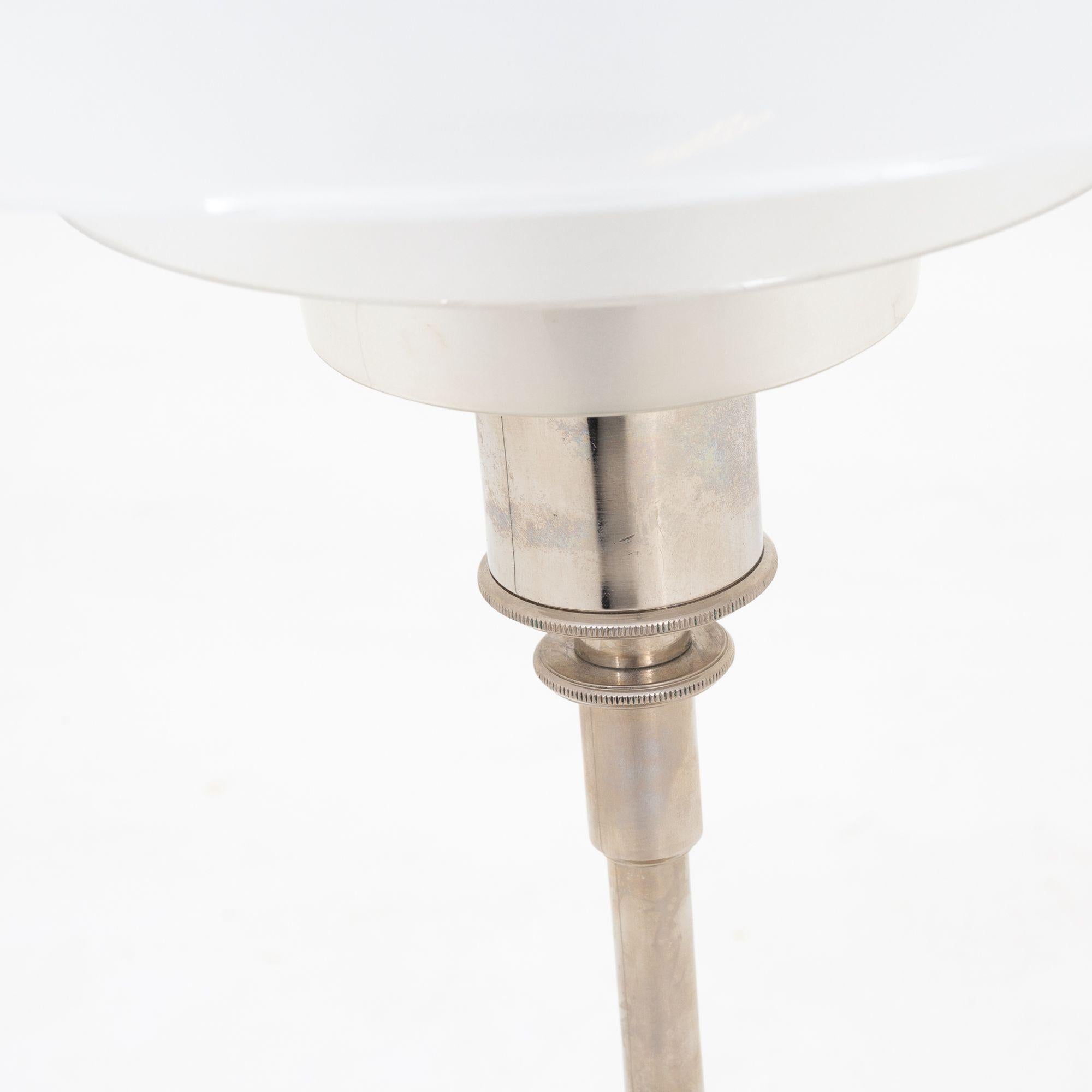 Plated Ph 4/3 Table Lamp by Poul Henningsen For Sale