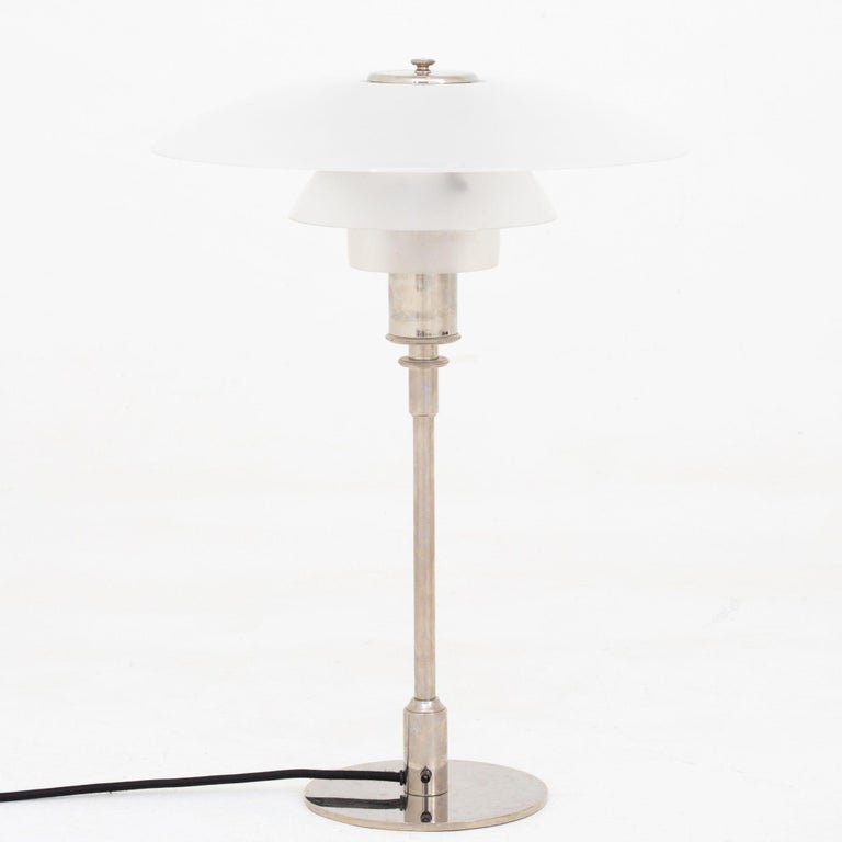 Steel Ph 4/3 Table Lamp by Poul Henningsen For Sale