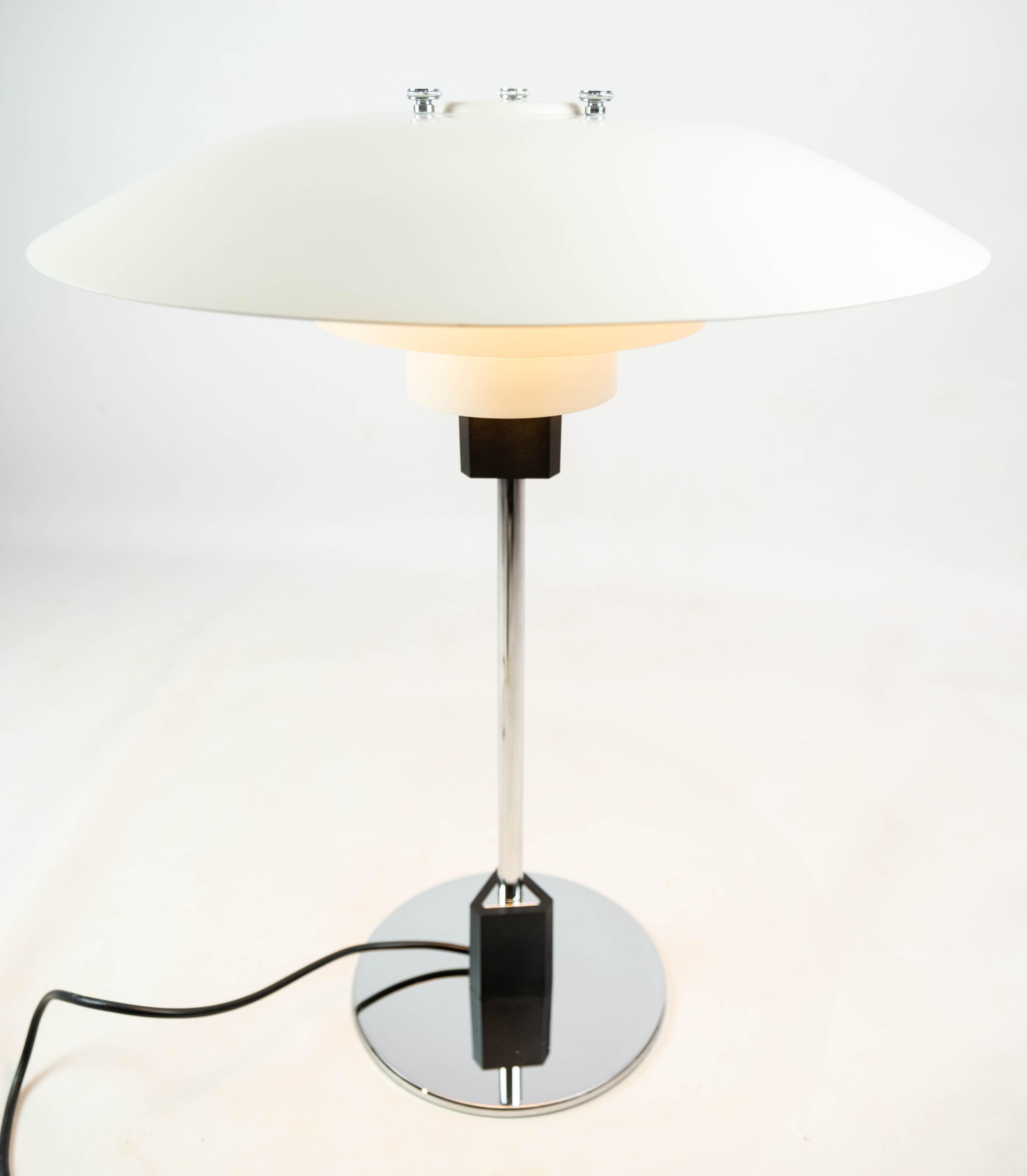 PH 4/3 Tischlampe, entworfen von Poul Henningsen und hergestellt von Louis Poulsen (Mitte des 20. Jahrhunderts) im Angebot