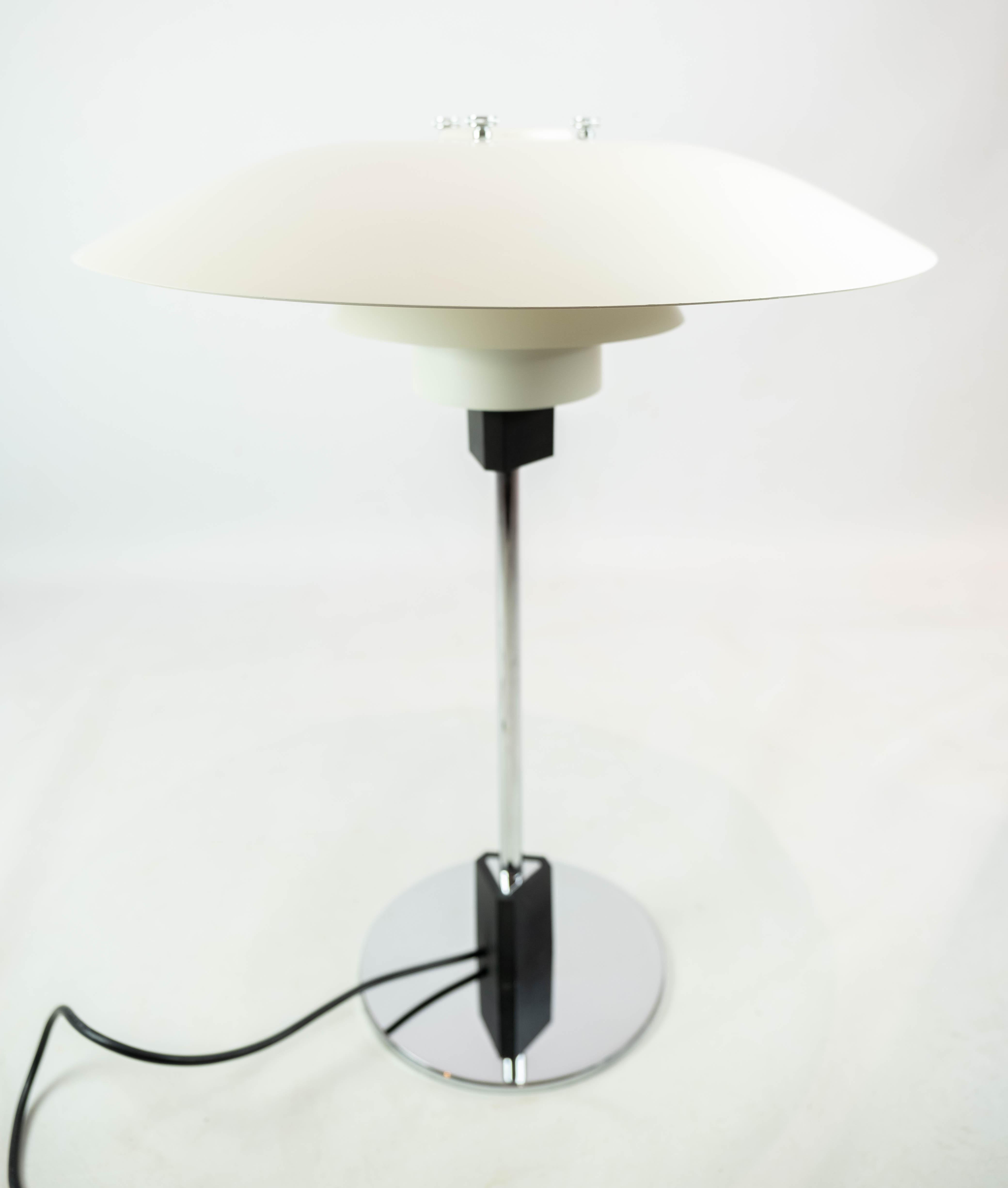 Metal Scandinavian Modern PH 4/3 Table Lamp by Poul Henningsen & Louis Poulsen For Sale