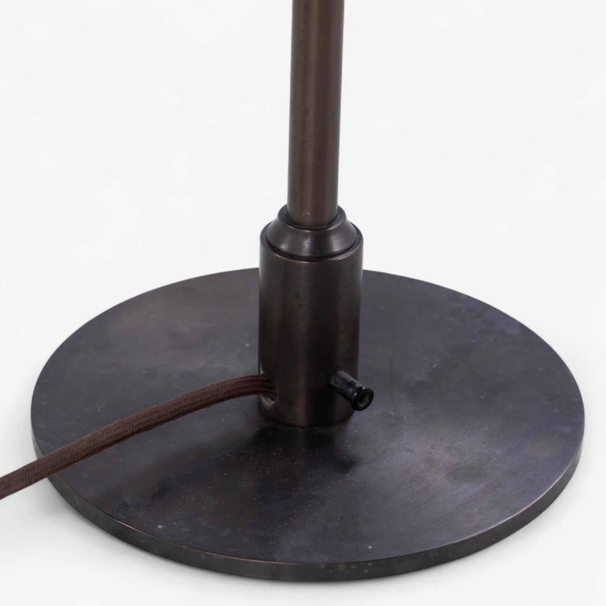 Danish PH 4/3 - Table lamp in copper by Poul Henningsen For Sale