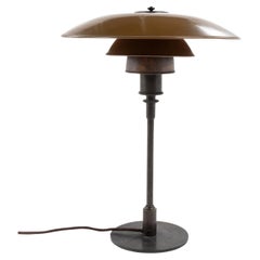 PH 4/3 table lamp in patinated brass