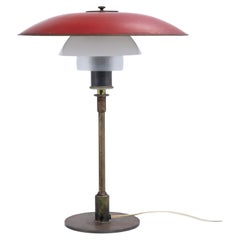 PH 4/3 - Table lamp in patinated brass by Poul Henningsen