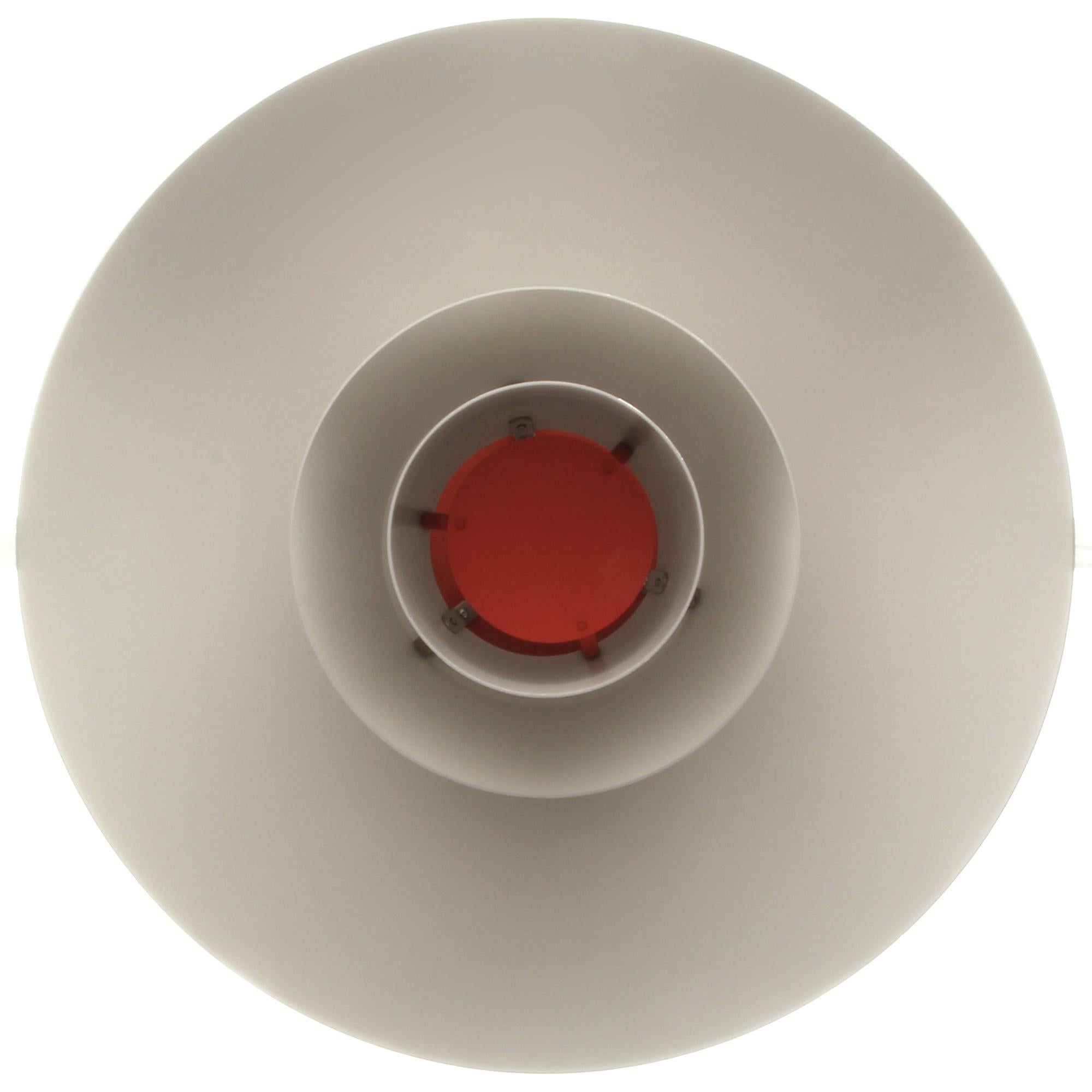 Mid-20th Century PH 4/3 White Pendant by Poul Henningsen for Louis Poulsen in 1966