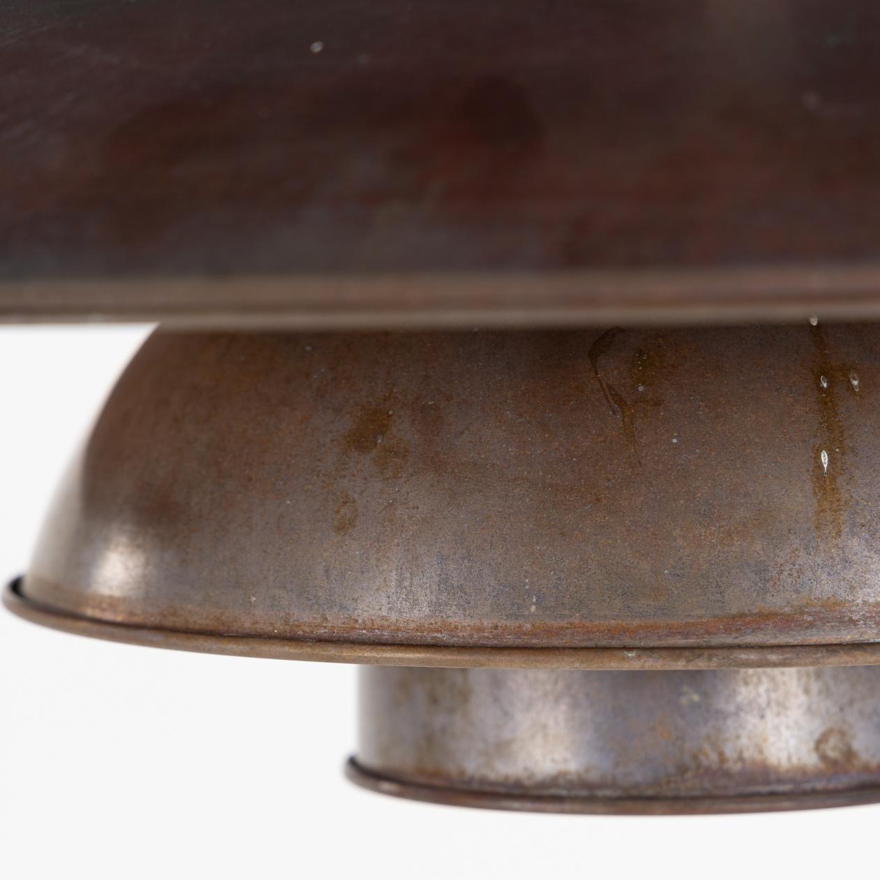 20th Century PH 5/4 - Pendant in patinated copper by Poul Henningsen, 1930's For Sale