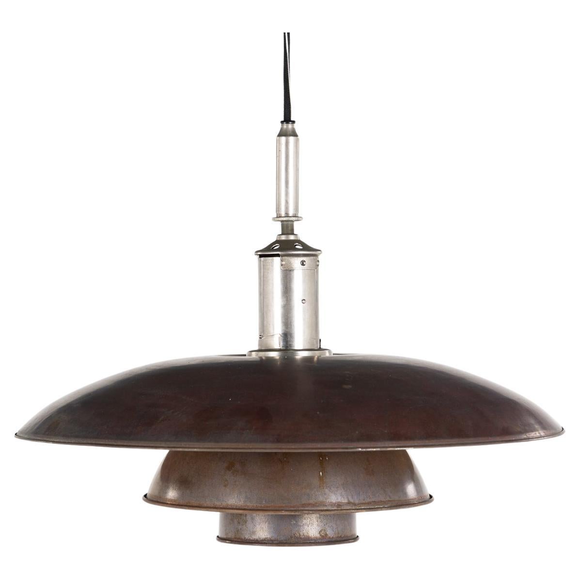 PH 5/4 - Pendant in patinated copper by Poul Henningsen, 1930's For Sale