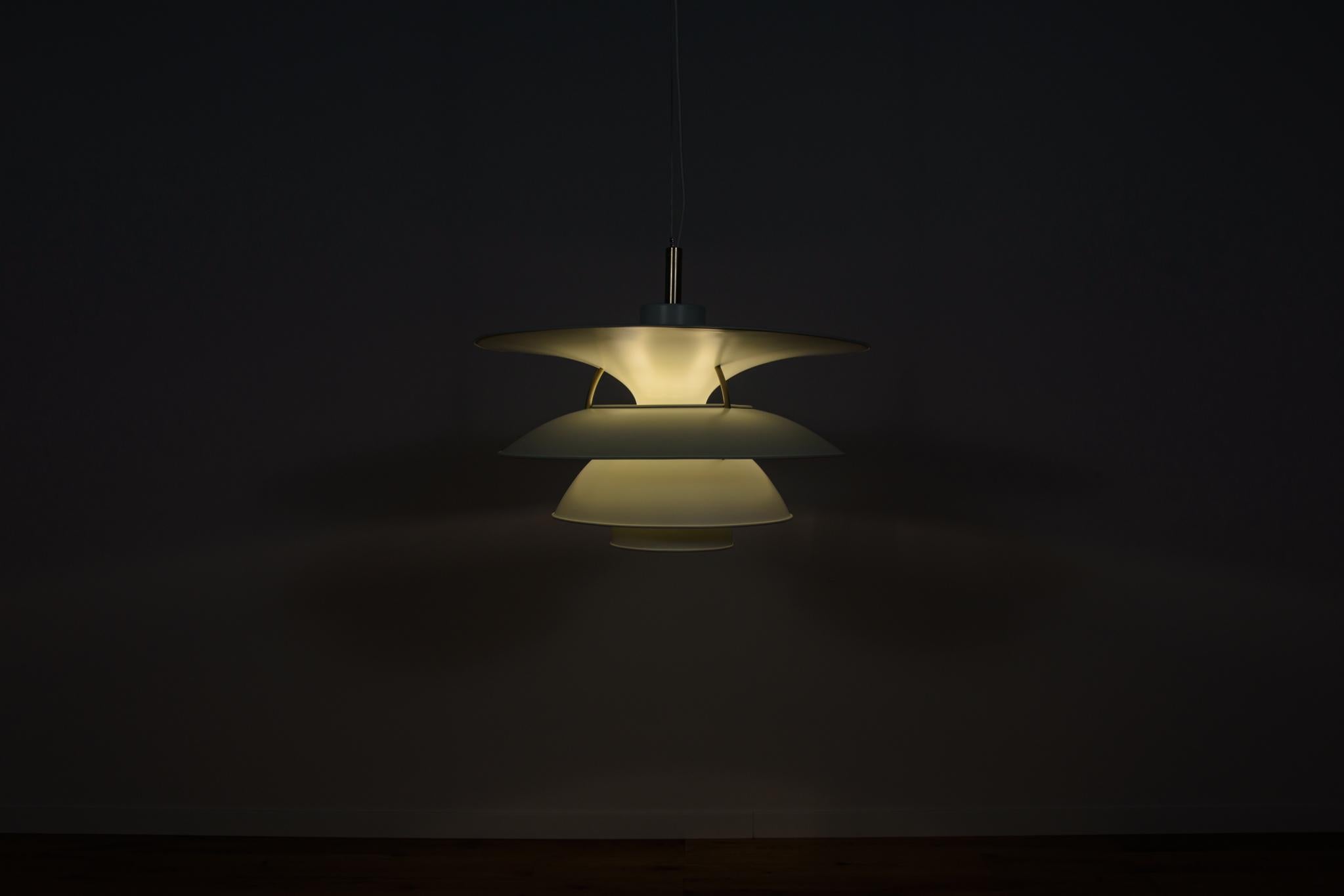 Danish PH 6 - 6 1/2 Charlottenborg Pendant Light by Poul Henningsen. For Sale