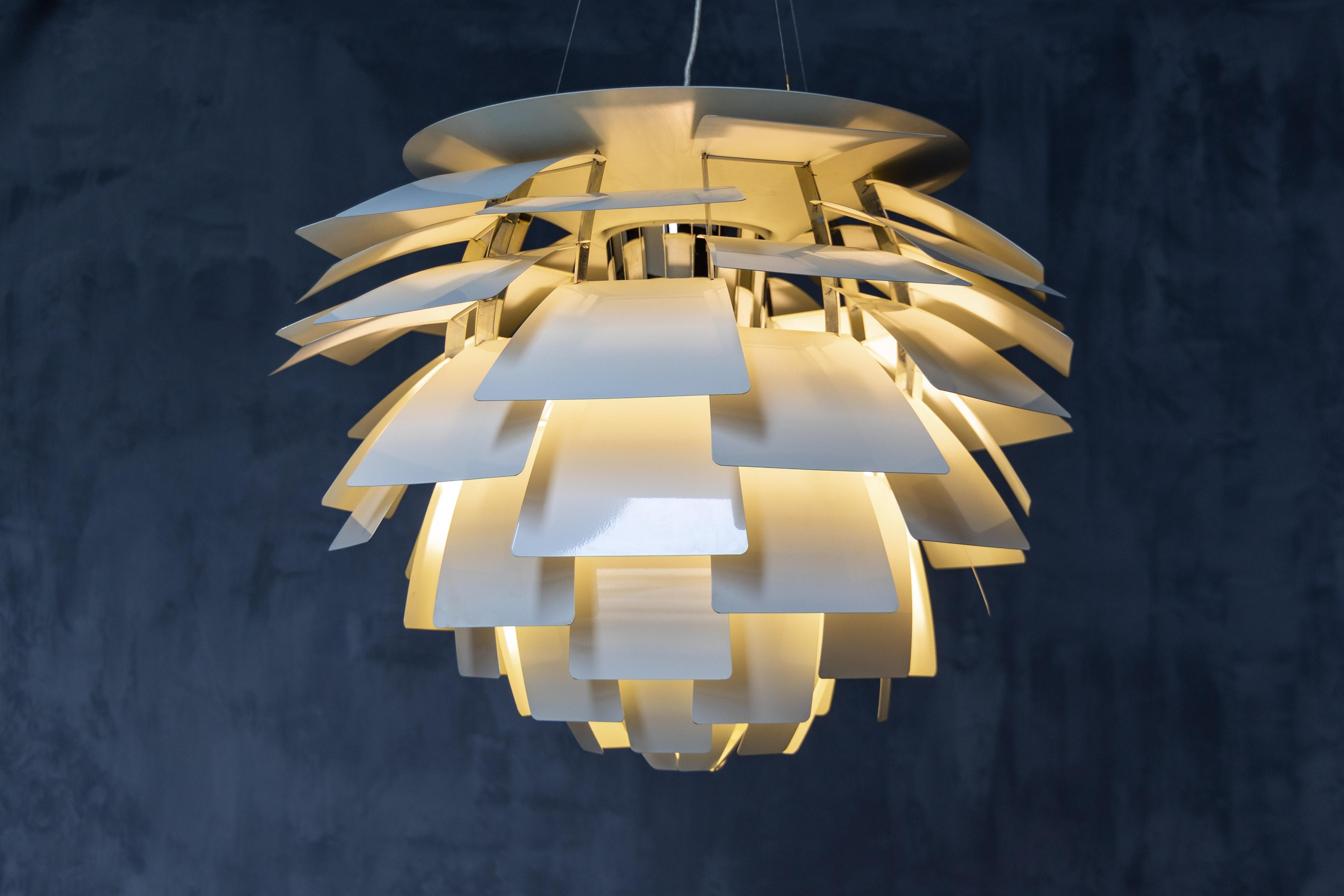 PH Artichoke Hanging Lamp by Poul Henningsen, Denmark, 1957 8