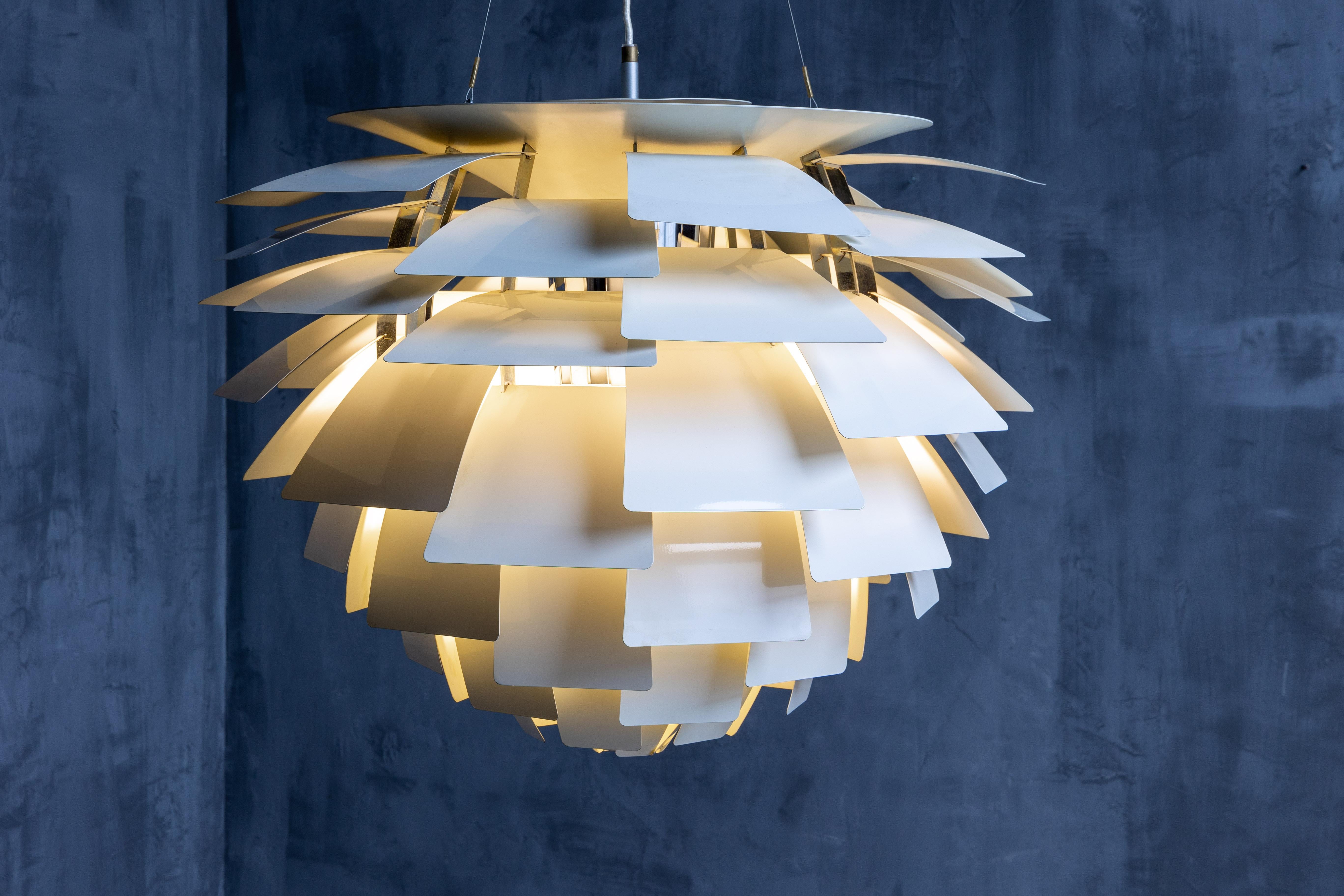 Mid-Century Modern PH Artichoke Hanging Lamp by Poul Henningsen, Denmark, 1957