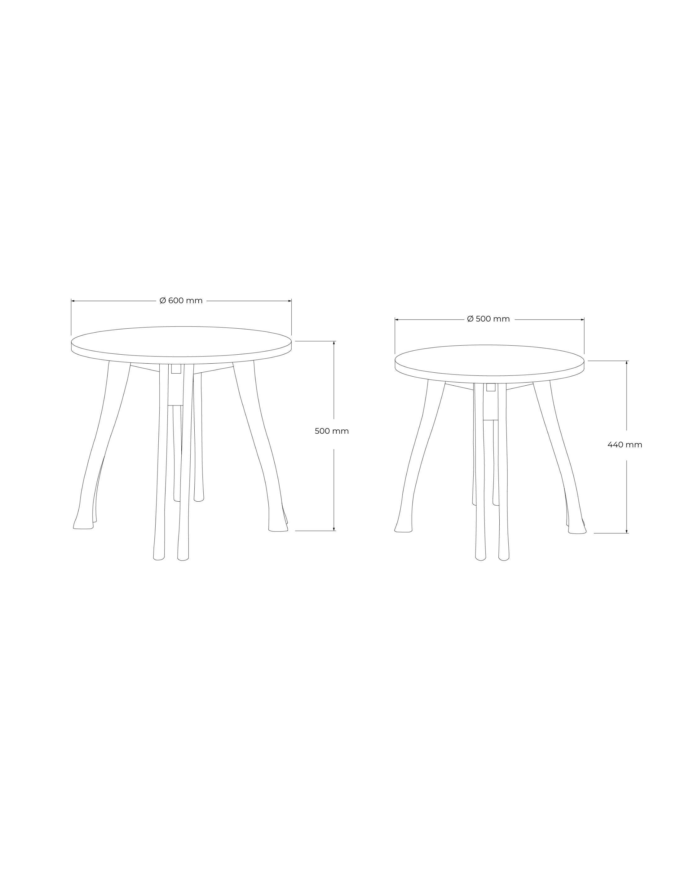 Contemporary PH Axe Table Lounge, Natural Oak Legs, Veneer Table Plate, White PH 3 ½-2 ½ Lamp For Sale