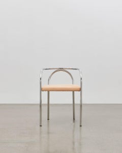 PH Chair, Chrome, Leather Natural Un-Dyed