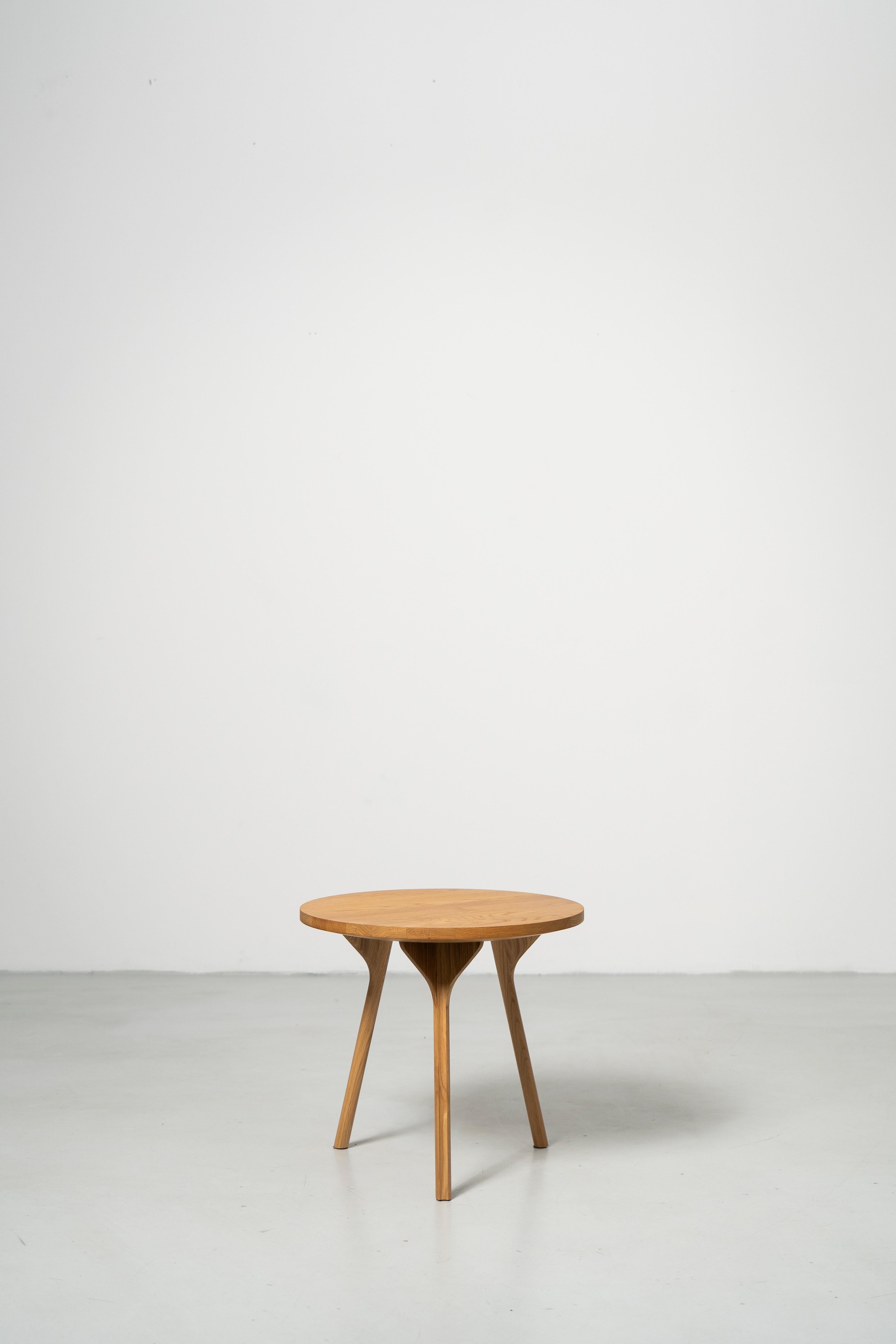 Danish PH Circle Table Lounge set - set of 3 sizes in natural oak For Sale