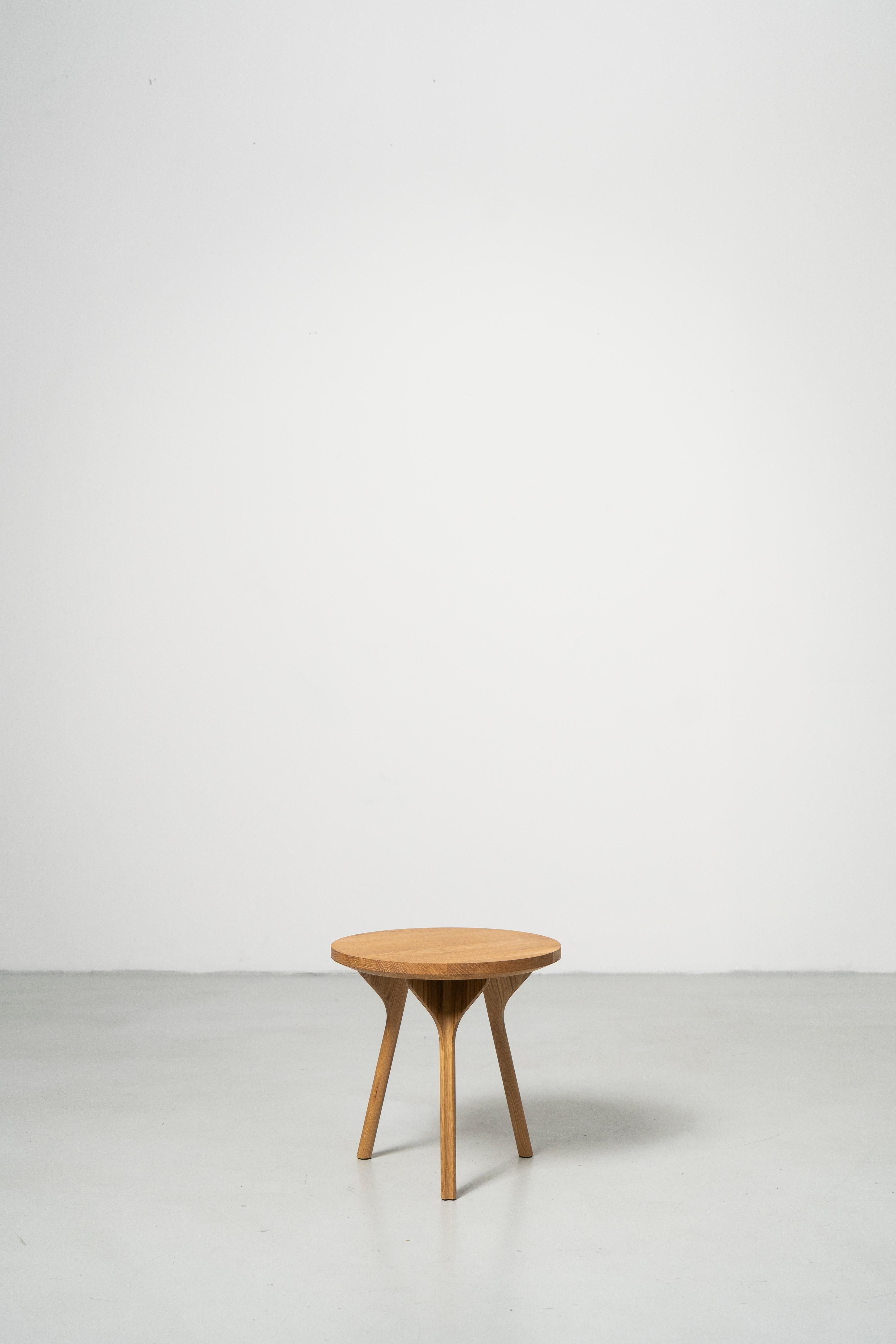 PH Circle Table Lounge set - set of 3 sizes in natural oak In New Condition For Sale In Copenhagen, DK