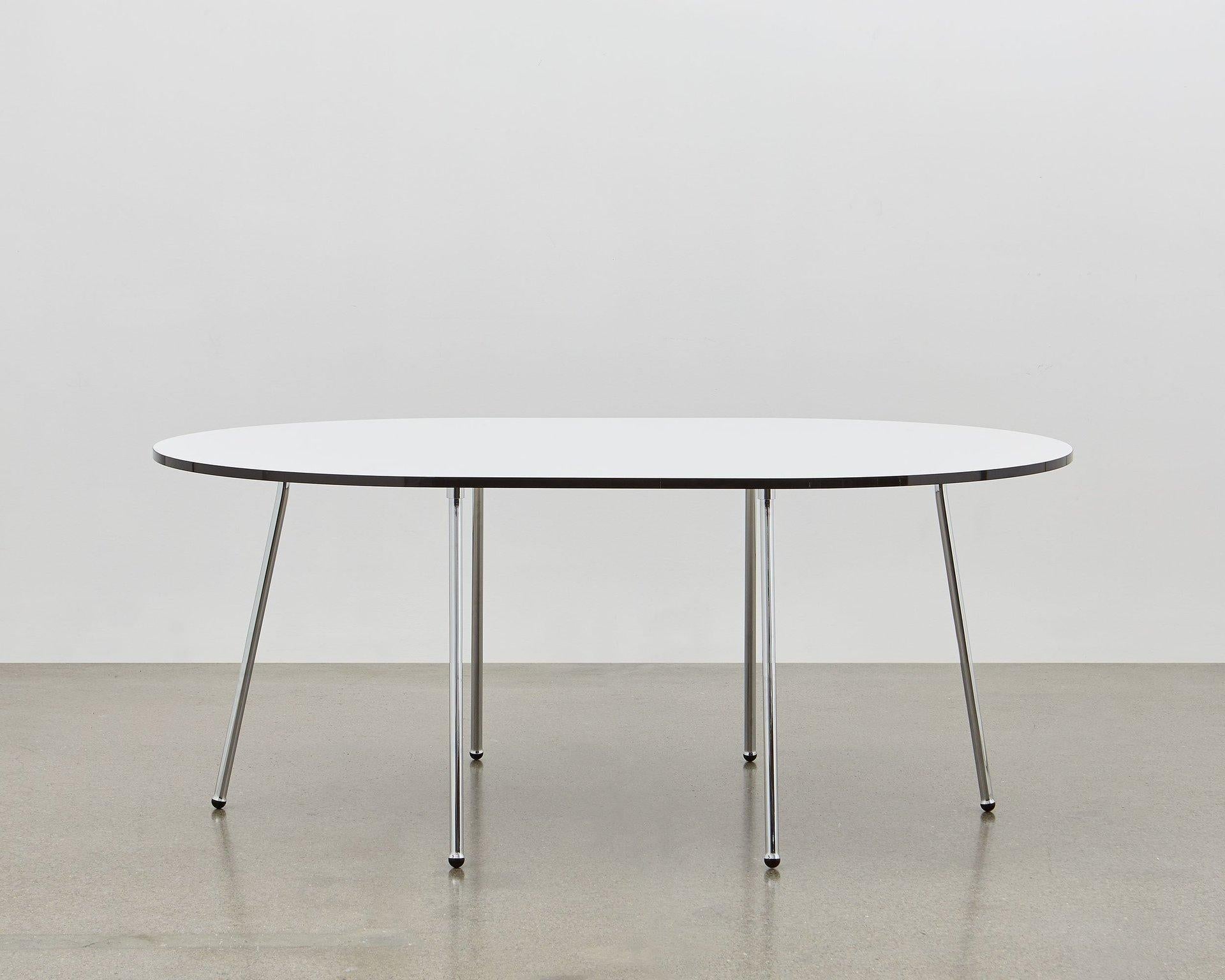 The PH Dining Table was designed in 1937; it is simple and elegant. Function meets form and the distinctive, light look of the PH Dining Table makes it suitable for any purpose at the home, at work or in the meeting room.

The PH Dining Table can