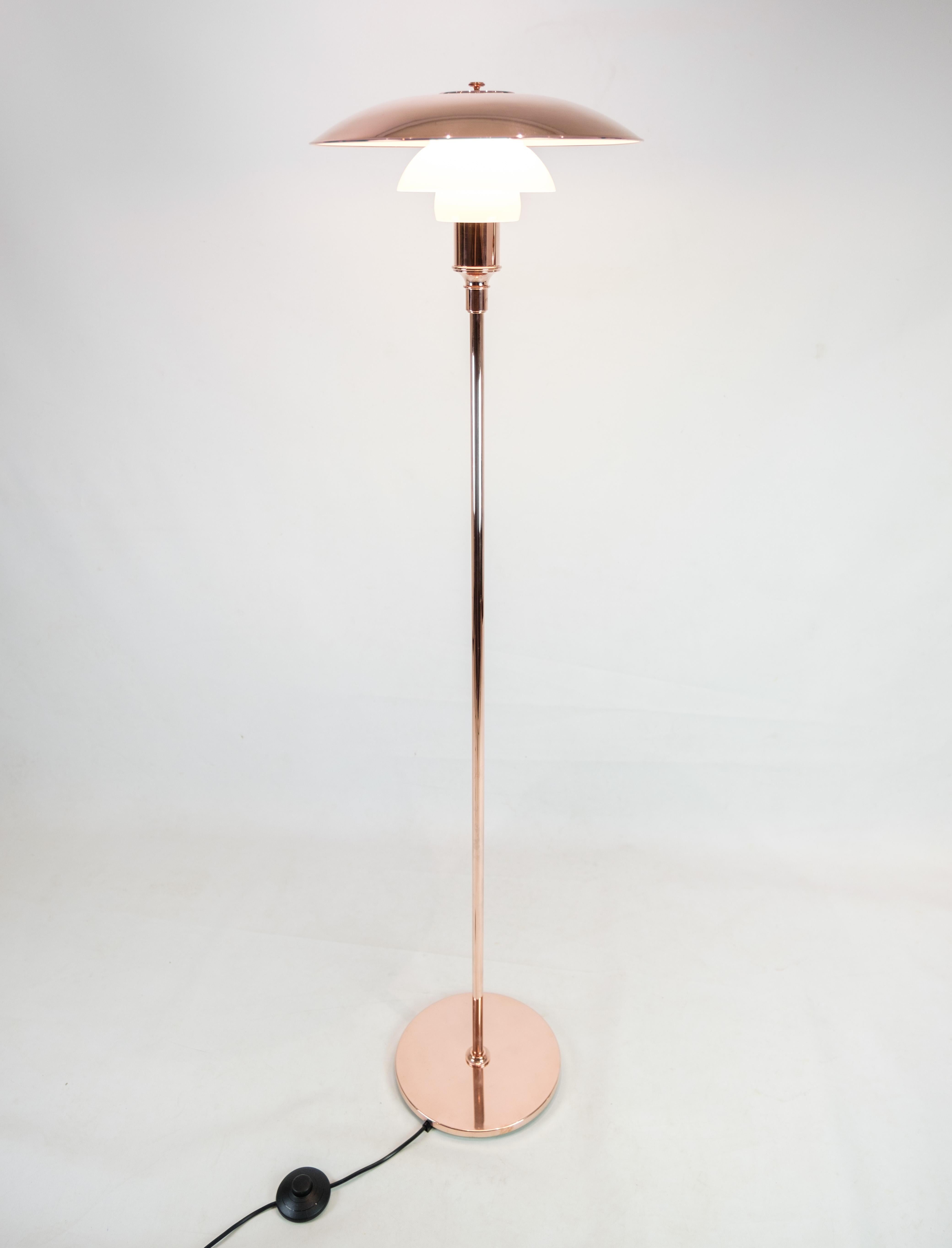 Cuivre Lampadaire Ph modèle Ph3½-2½, édition limitée par Poul Henningsen à partir de 2016 en vente