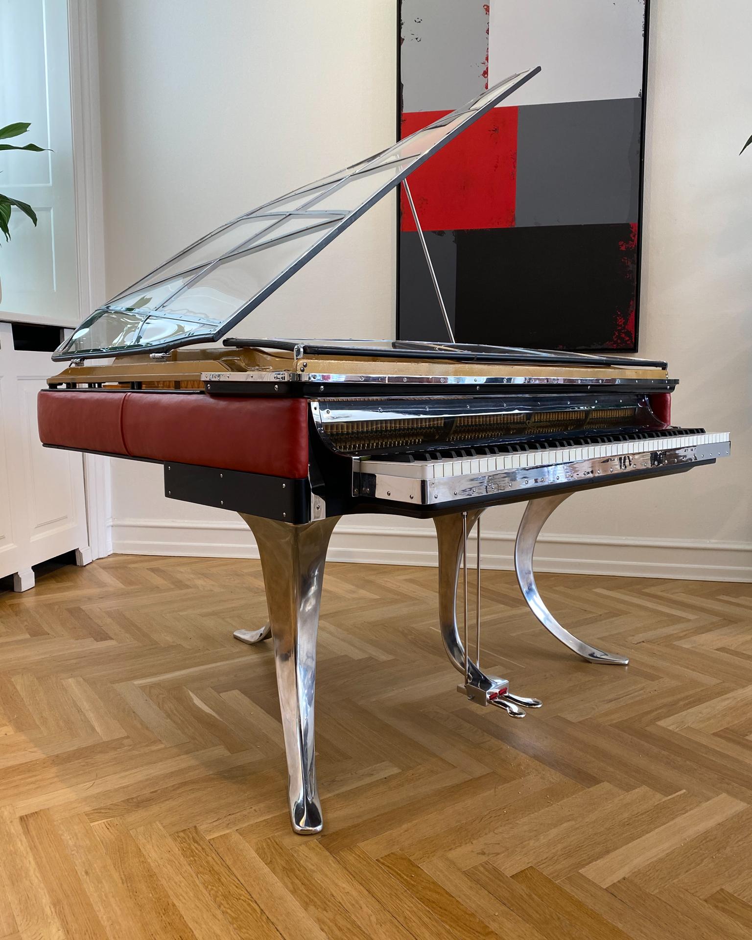 modern grand piano