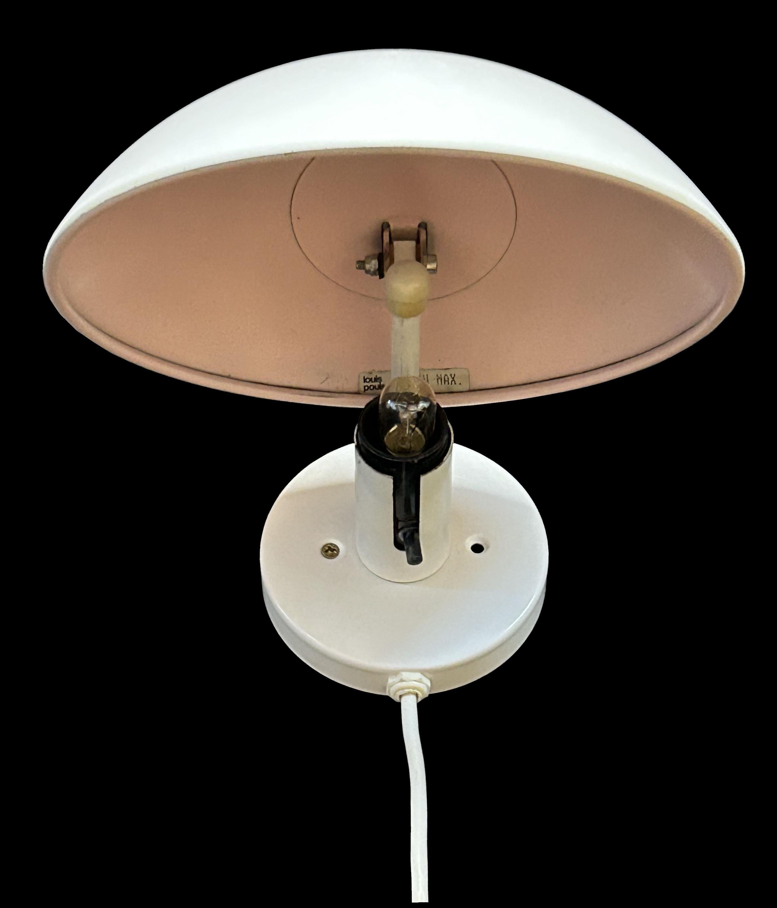 Mid-Century Modern ‘PH Hat’ wall fixture, designed by Poul Henningsen and produced by Louis Poulsen For Sale