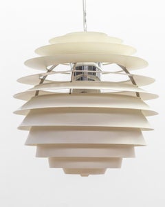 Ph Louvre by Poul Henningsen ceiling light