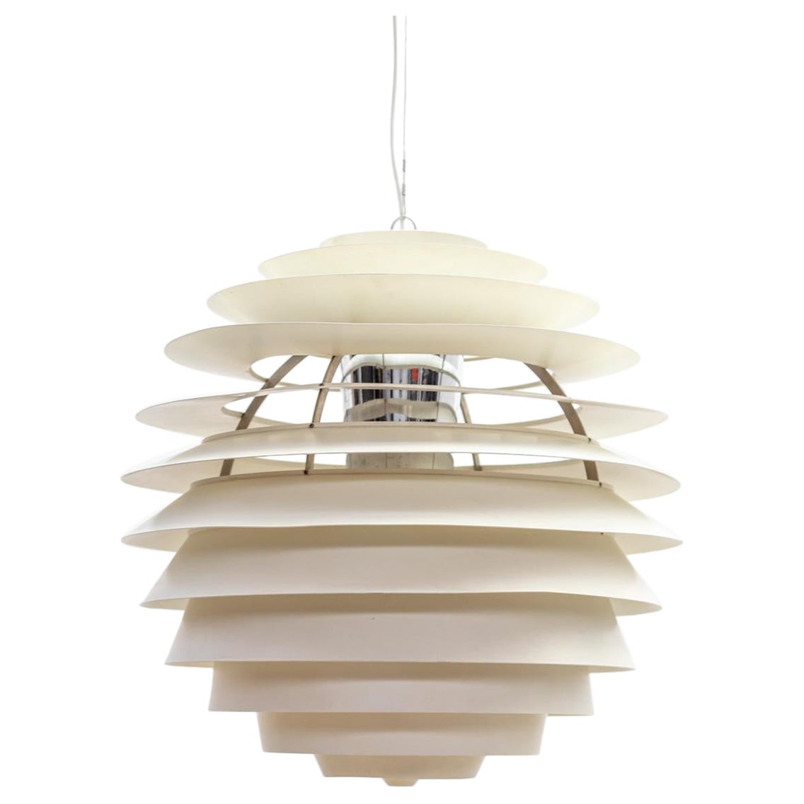 Ph Louvre by Poul Henningsen ceiling light For Sale