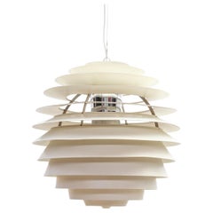 Ph Louvre by Poul Henningsen ceiling light