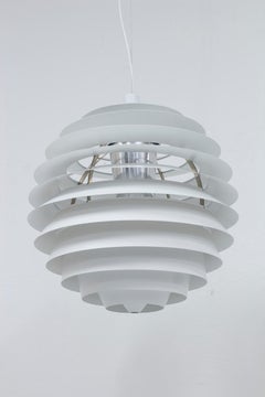 "PH Louvre" ceiling lamp designed by Poul Henningsen, by Louis Poulsen Denmark