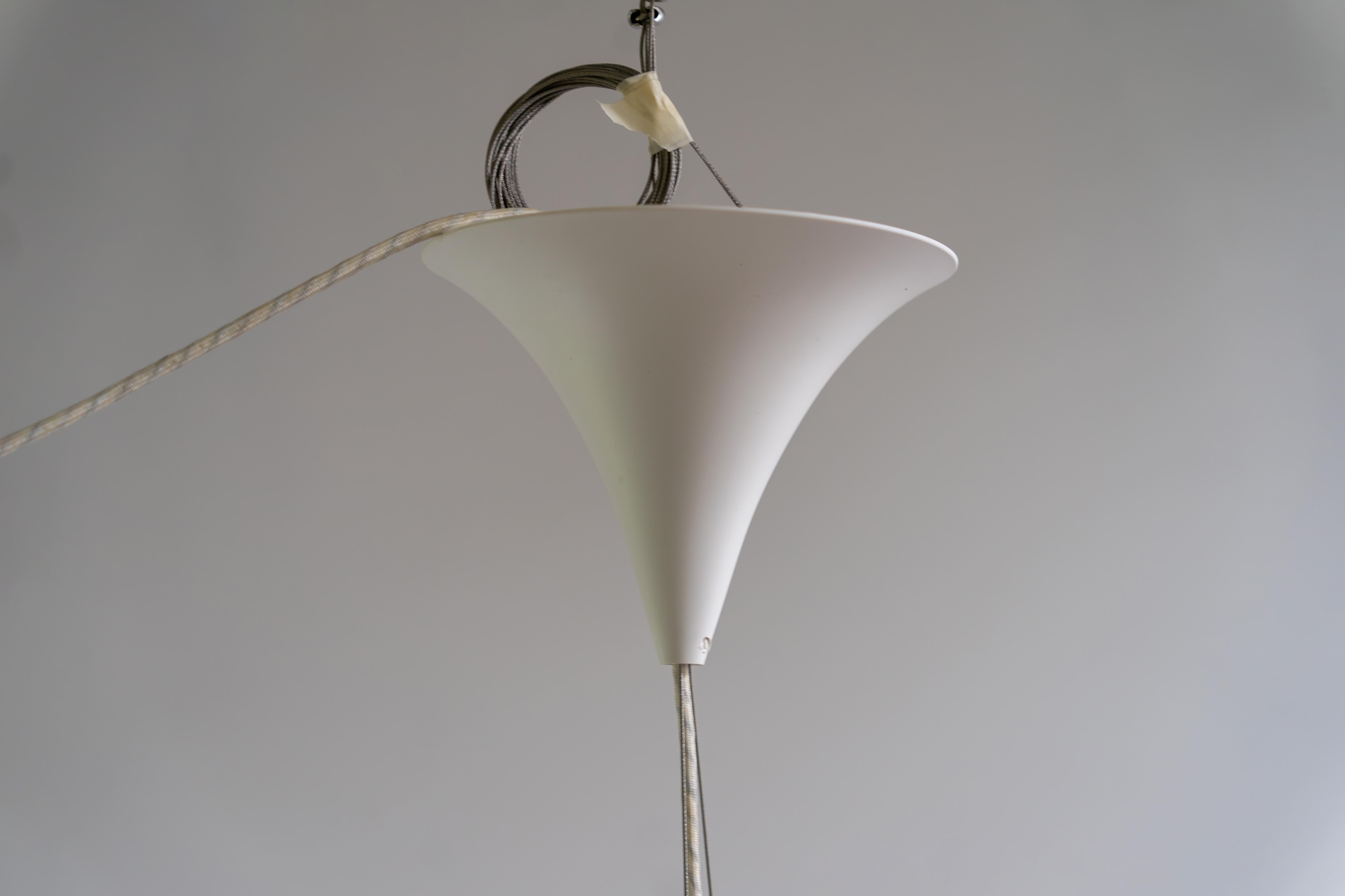 PH Louvre Pendant - Louis Poulsen Design by Poul Henningsen, 1957 For Sale 6