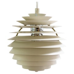 PH Louvre-Pendelleuchte – Louis Poulsen Design von Poul Henningsen, 1957
