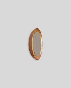 PH Mirror, Copper Brushed, 360 mm, On/Off Pull Cord, PH Initials