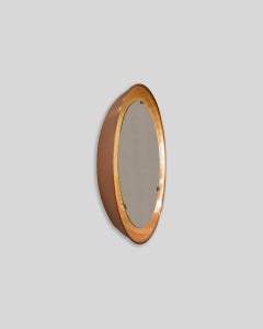 PH Mirror, Copper Brushed, diameter 500mm, On/Off Pull Cord, PH Initials