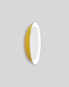 Specchio PH, 500 mm, verniciato giallo satinato opaco, Corde on/off, Ph