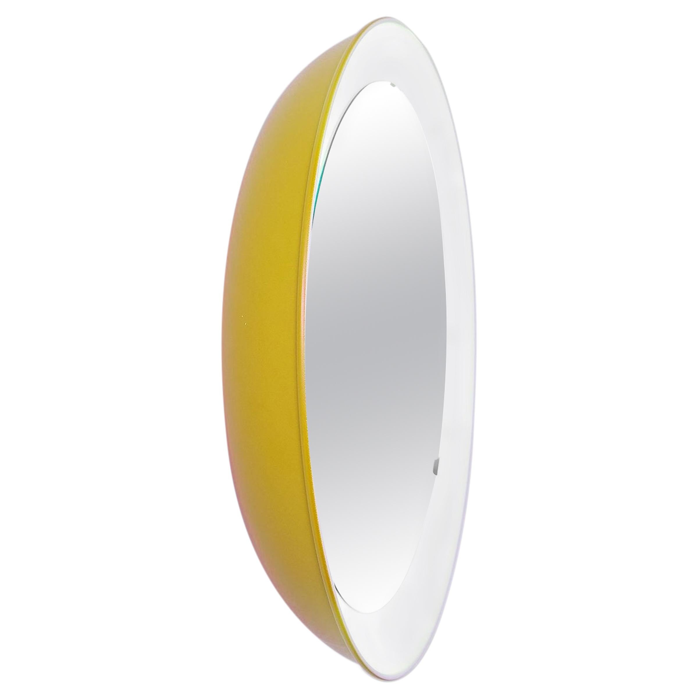 PH Mirror, 500 mm, Yellow Painted Satin Matt, on/off Pull Cord, Ph For Sale