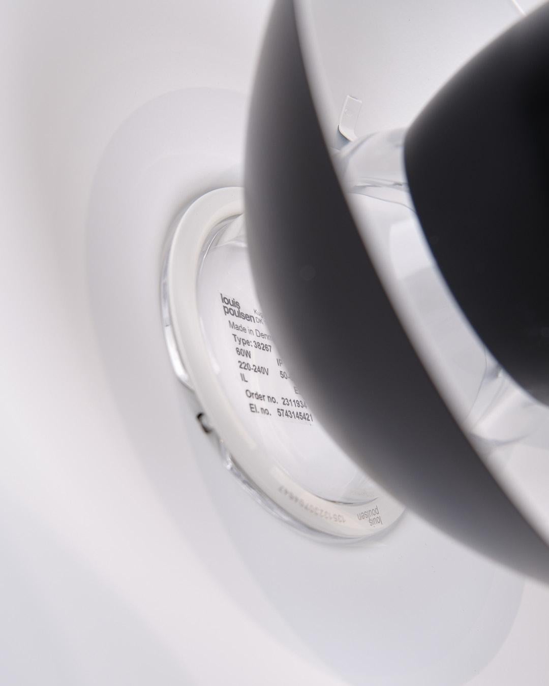 PH Outdoor Wall Lamp Model PH 3-2½ In V2 Black By Poul Henningsen For Sale 2