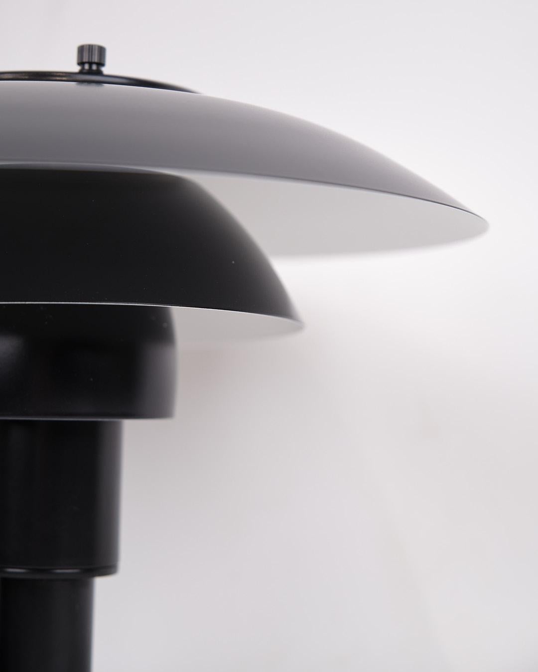 Mid-Century Modern PH Outdoor Wall Lamp Model PH 3-2½ In V2 Black By Poul Henningsen For Sale