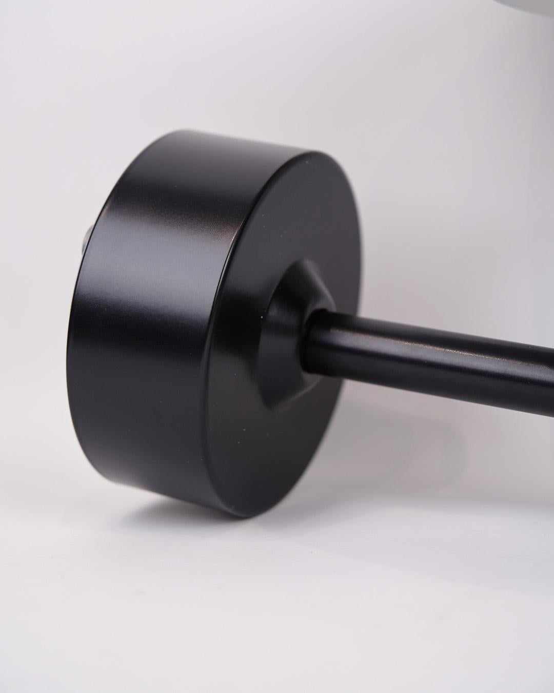 Painted PH Outdoor Wall Lamp Model PH 3-2½ In V2 Black By Poul Henningsen For Sale