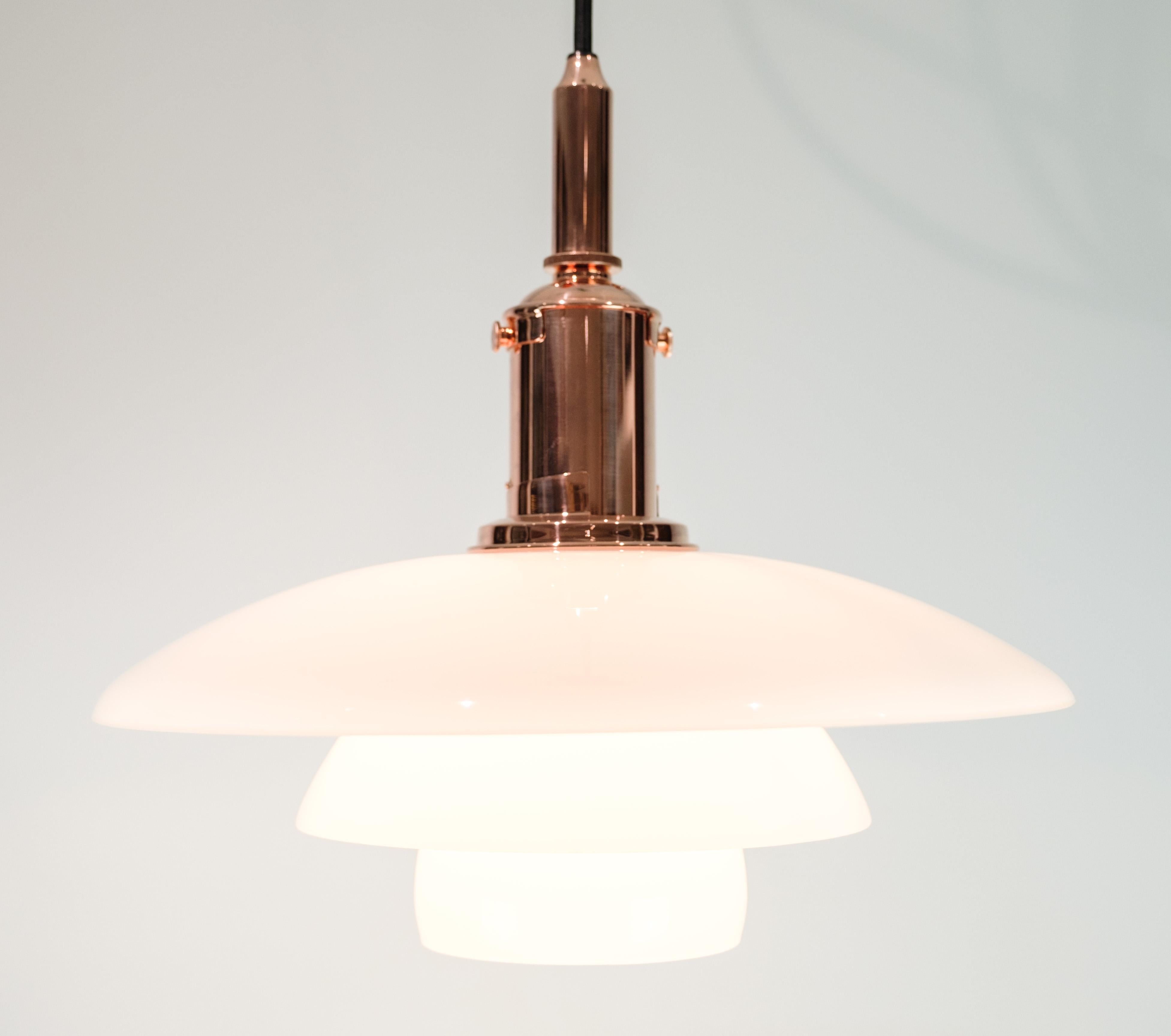 Danish PH Pendant Model 3½-3 Limited Edition By Poul Henningsen For Louis Poulsen For Sale