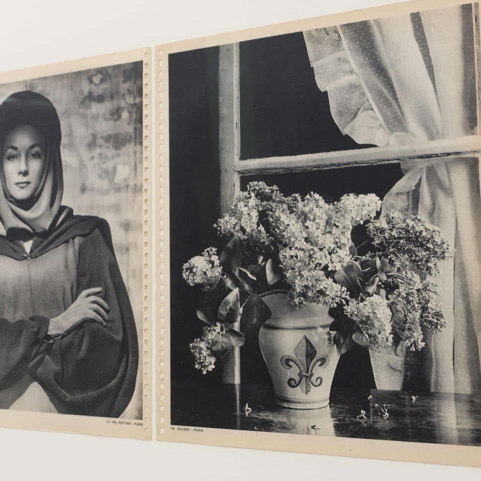 Ph. Huecograbado fotográfico de época Pottier y Sougez, hacia 1940 en venta 1