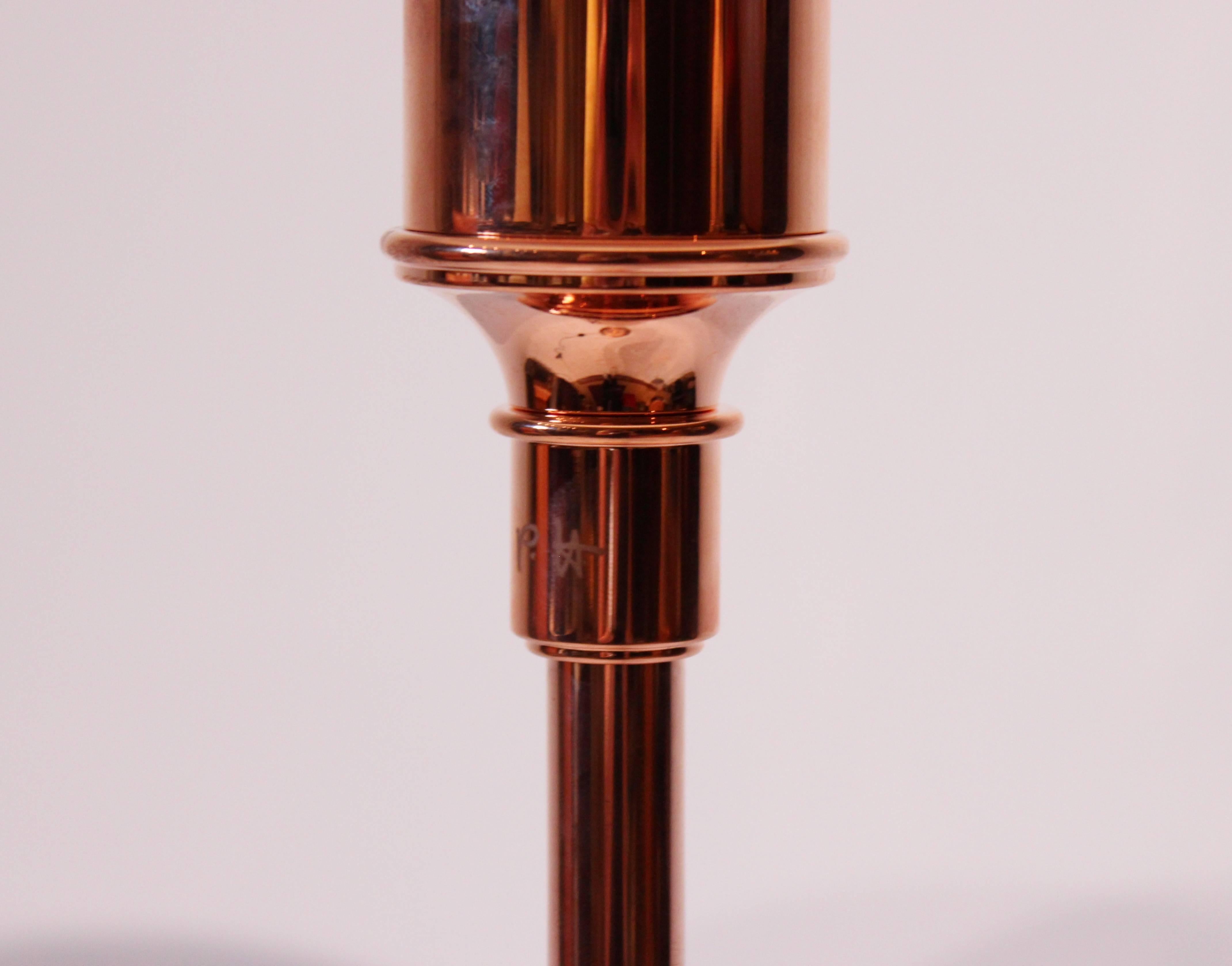PH3½-2½, Limited Edition, Copper Floor Lamp by Poul Henningsen and Louis Poulsen 4
