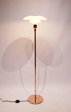 PH3½-2½:: édition limitée:: lampadaire en cuivre de Poul Henningsen et Louis Poulsen