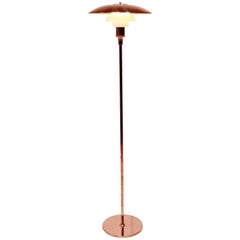 PH3½-2½, Limited Edition, Copper Floor Lamp by Poul Henningsen and Louis Poulsen