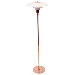 PH3½-2½, Limited Edition, Copper Floor Lamp by Poul Henningsen and Louis Poulsen