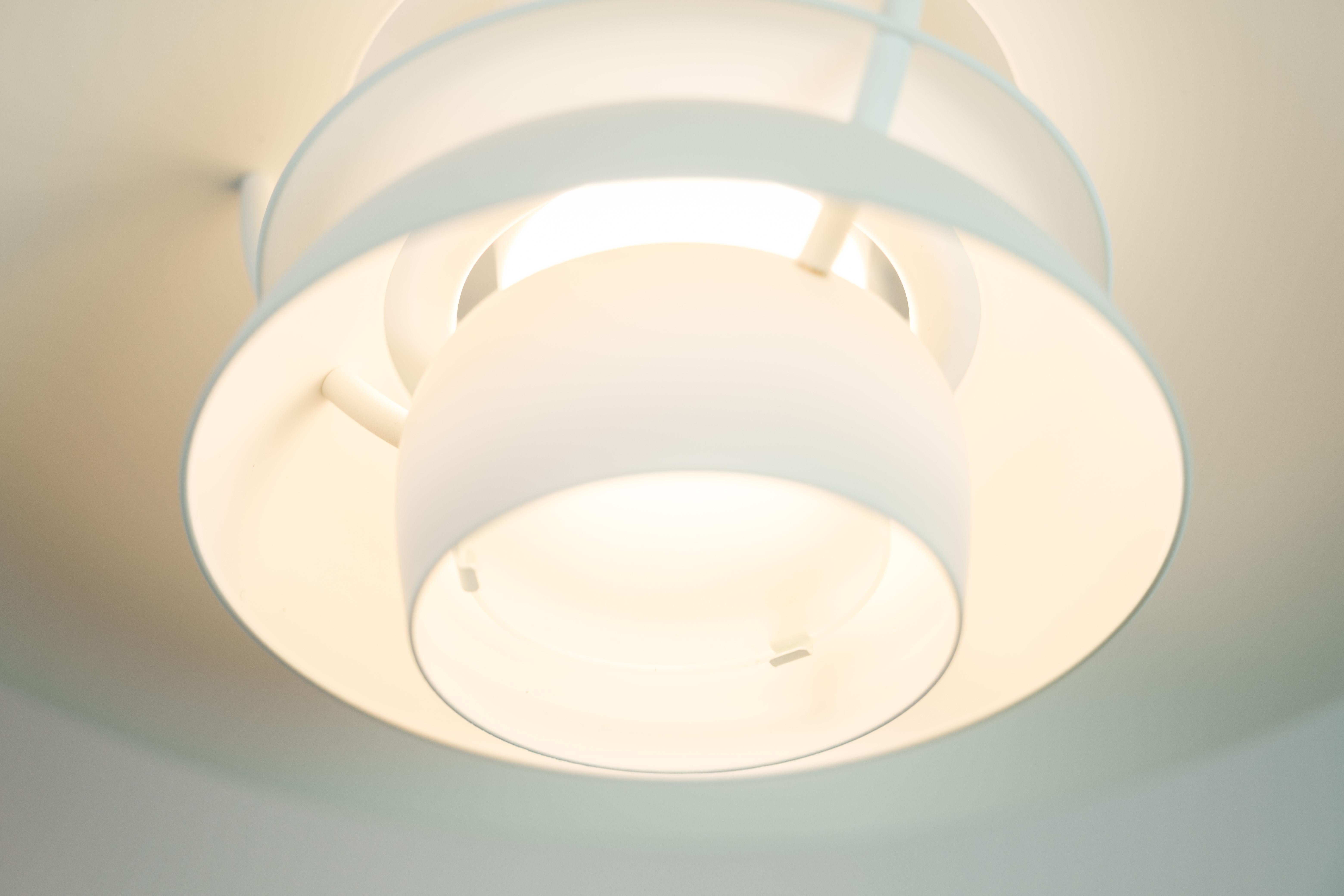 Contemporary PH5 Pendant Lamp Monochrome White Designed