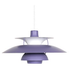 PH5 Purple Lamp by Poul Henningsen for Louis Poulsen, 1970s