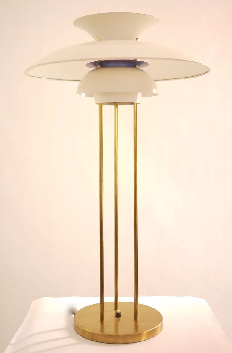 Mid-Century Modern PH5 Table Lamp by Poul Henningsen