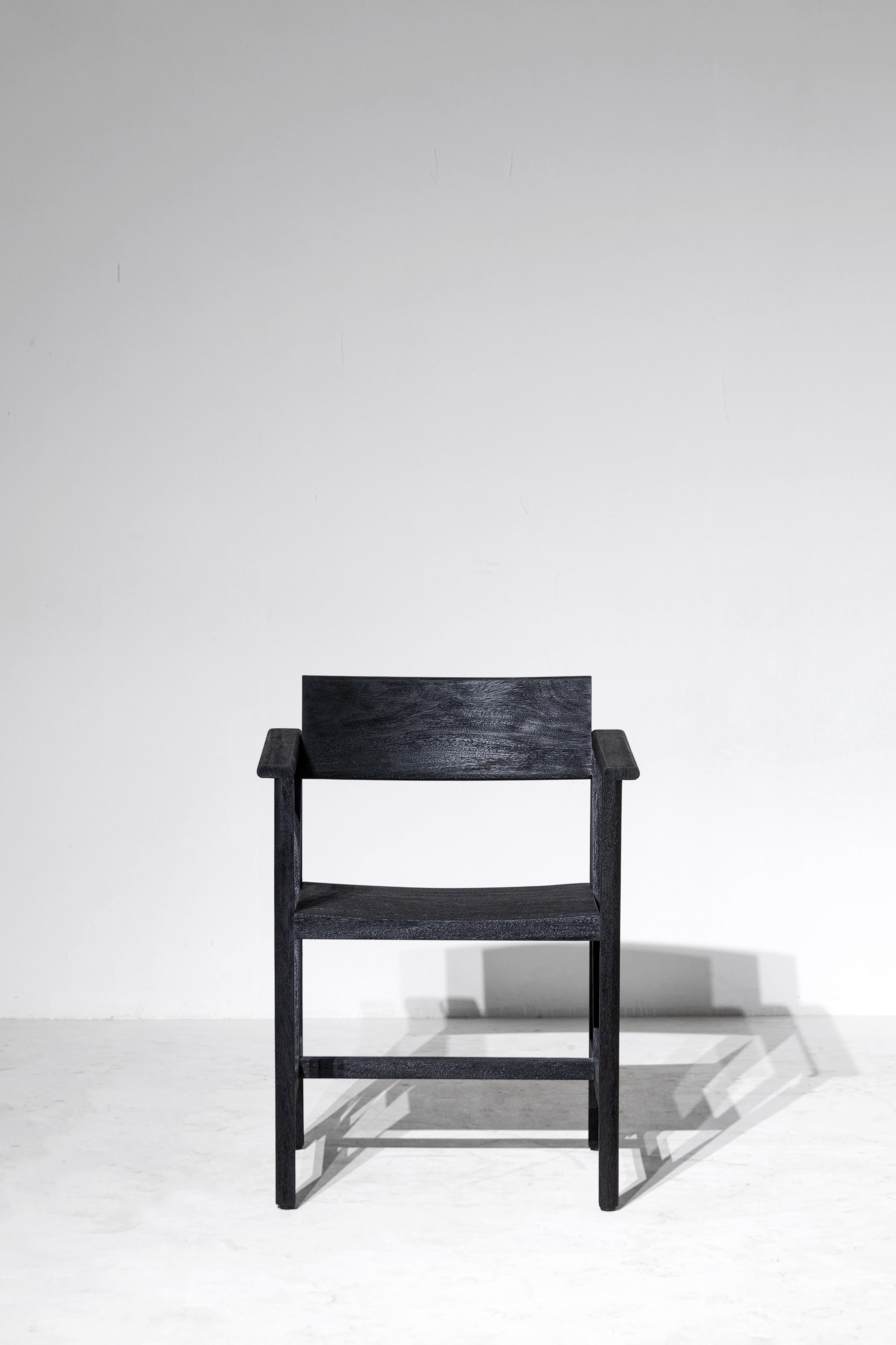 The Phaka chair is a quest for the simplest structure, an essential character of a good chair. The pure, humble aesthetic is created by exceptional craftmanship. For best proportions, the chair design reveals the golden ratio, where careful