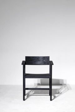 Phaka Chair, Rough Black Monkey Pod Wood