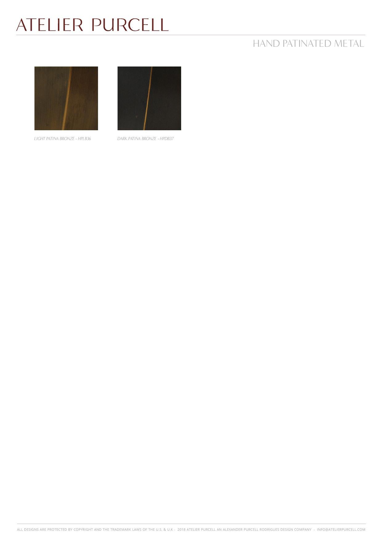 Bronzed Phalanx Sofa with Dark Walnut Trays In Holly Hunt Fabrics and Bronze Patina Feet For Sale