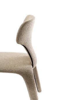 Phantom, fully upholstered chair, Stefano Bigi Design Studio for Eroato